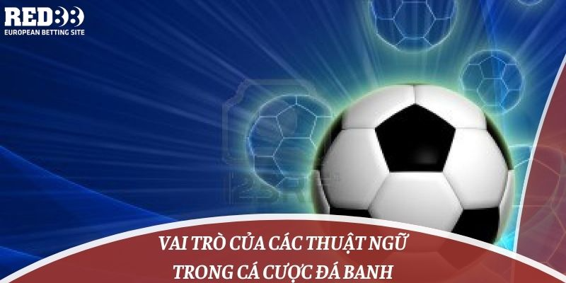 Vai trò của các thuật ngữ trong cá cược đá banh